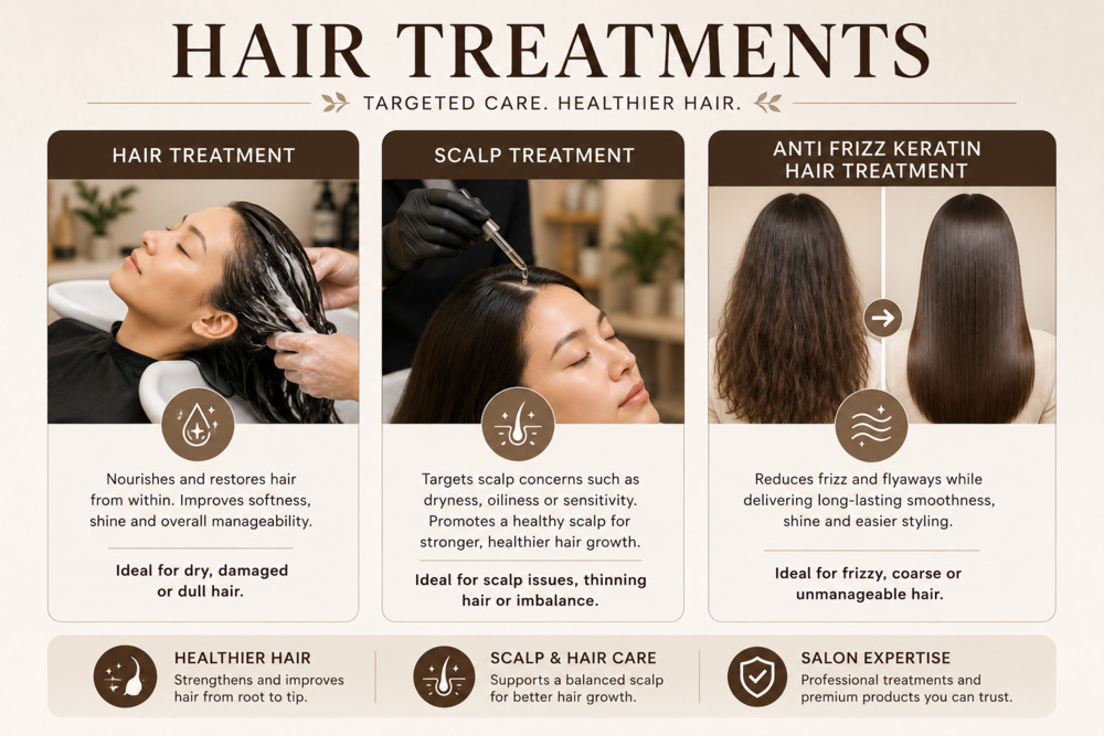 Types of hair treatment in Malaysia