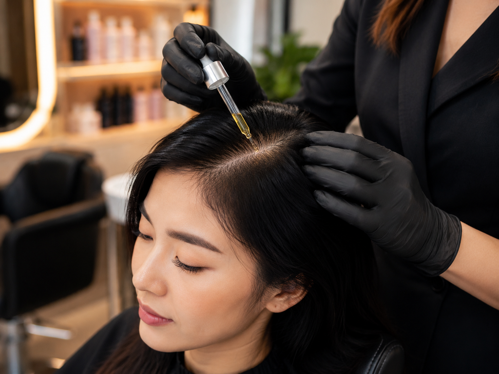Stem cell scalp therapy for hair growth