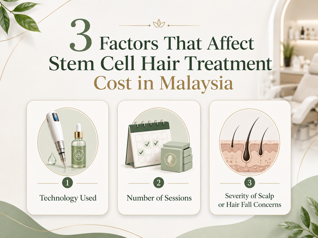 Key factors that affect the stem cell hair treatment cost in Malaysia
