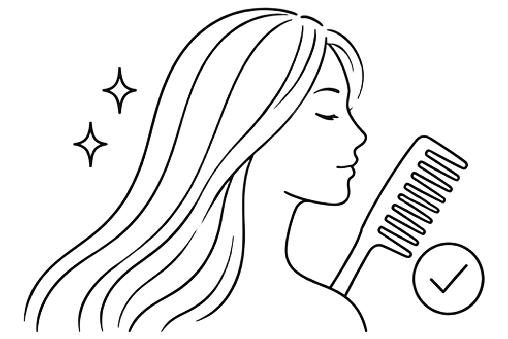 Hair aftercare guidance