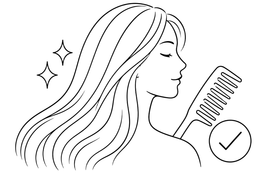 Hair aftercare guidance